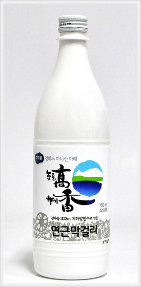 Lotus Rice Wine  Made in Korea